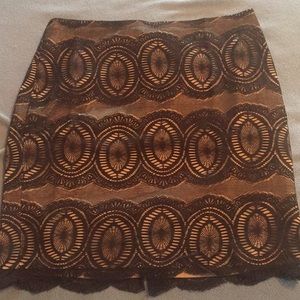Cache lace skirt